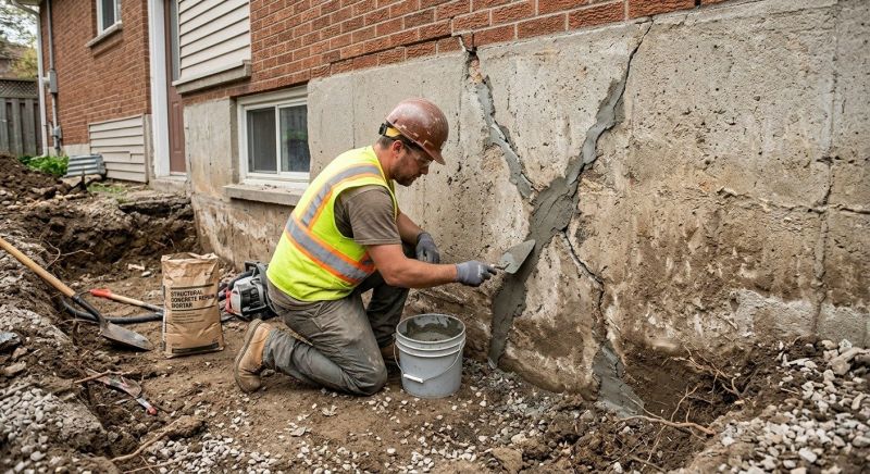 Foundation Crack Repair in West Union, SC