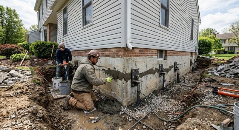 Basement Foundation Repair in Clarkesville, GA