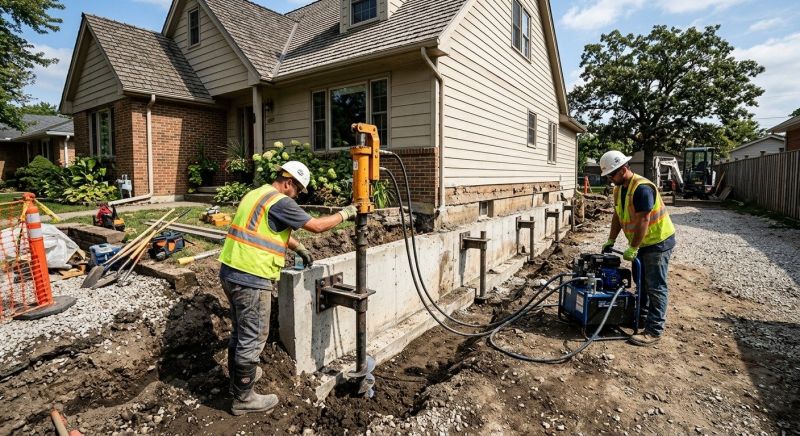 Basement Stabilization in Toccoa, GA