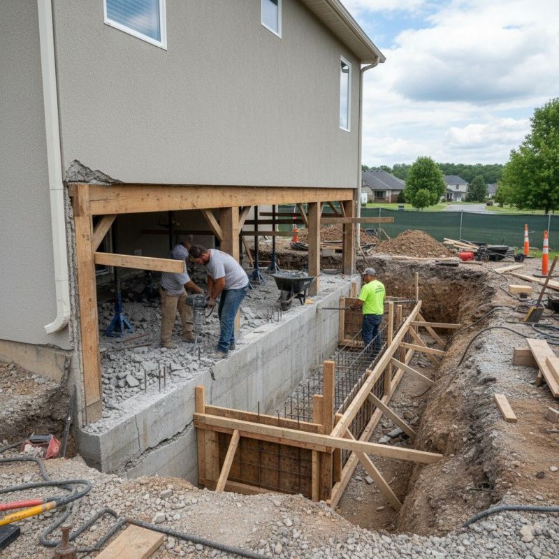 Building Foundation Repair in Clarkesville, GA