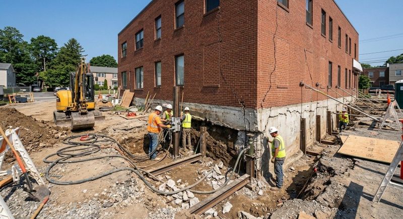 Building Foundation Repair in Cornelia, GA