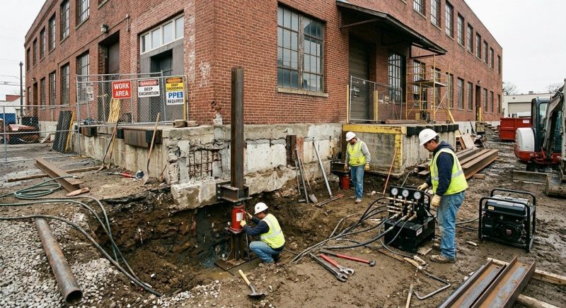 Building Foundation Repair in Royston, GA