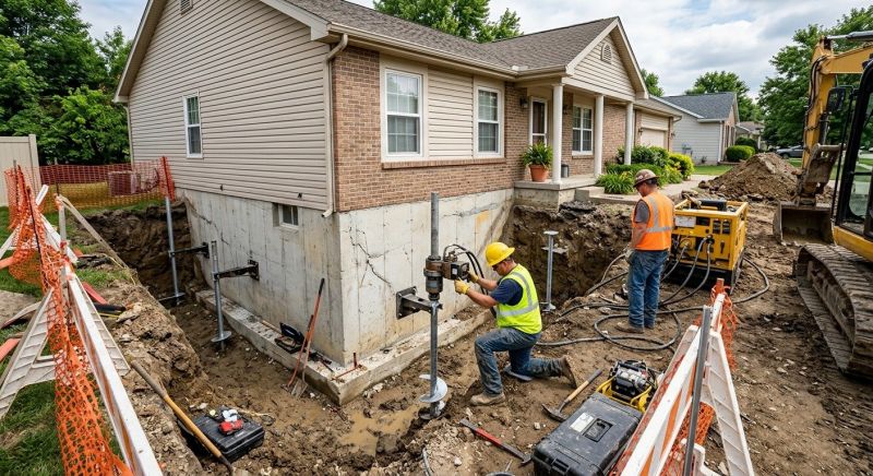 Building Foundation Repair in Seneca, SC