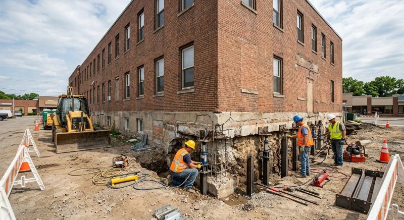 Commercial Foundation Repair in Toccoa, GA