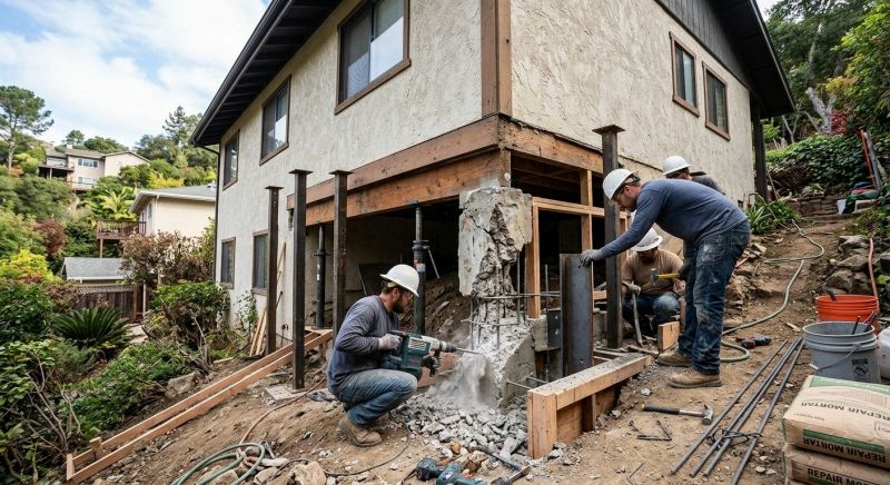 Concrete Foundation Repair in Clarkesville, GA