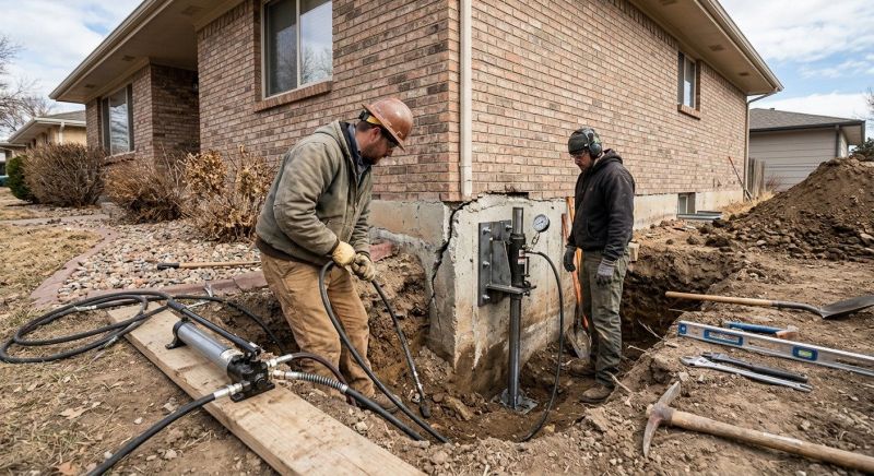 Concrete Foundation Repair in Cornelia, GA