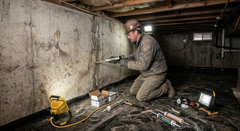 Cracked Foundation Repair in Lula, GA
