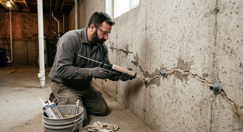 Cracked Foundation Repair in Oconee County, SC