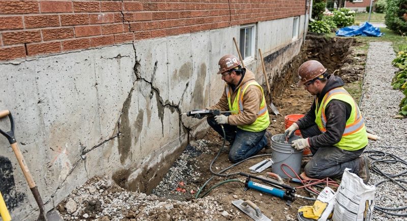 Cracked Foundation Repair in Seneca, SC