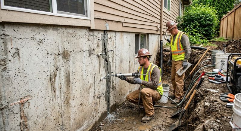 Cracked Foundation Repair in Tiger, GA
