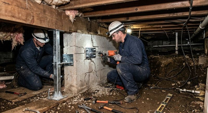 Crawlspace Foundation Repair in Tiger, GA