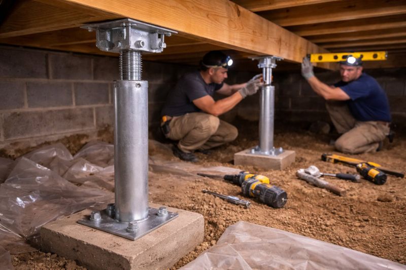 Crawlspace Structural Repair in Toccoa, GA