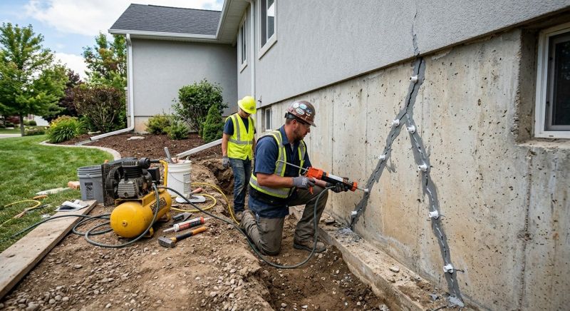 Foundation Damage Repair in Tiger, GA