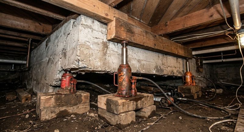Foundation Jacking in Clarkesville, GA