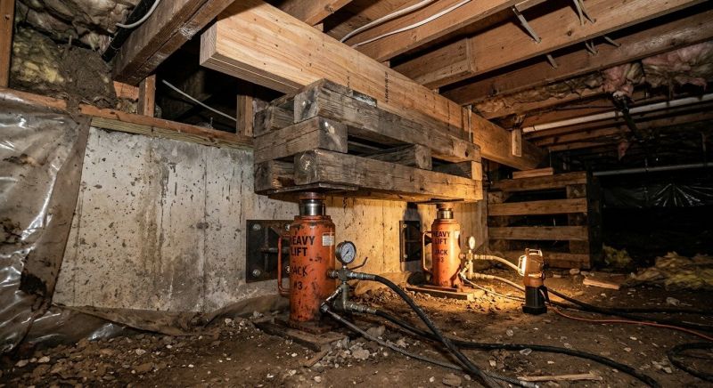 Foundation Jacking in Cornelia, GA