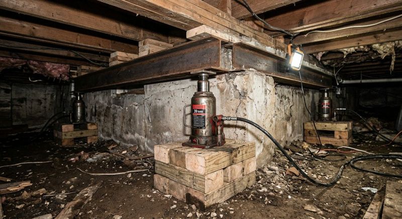 Foundation Jacking in Demorest, GA