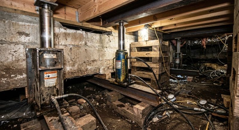 Foundation Jacking in Oconee County, SC