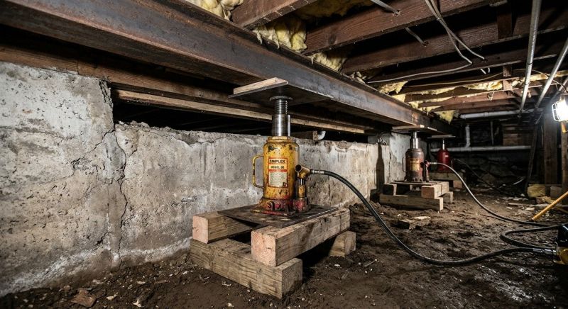 Foundation Jacking in Oconee County, SC