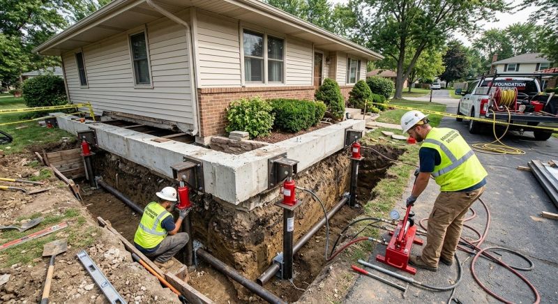 Foundation Jacking in Oconee County, SC