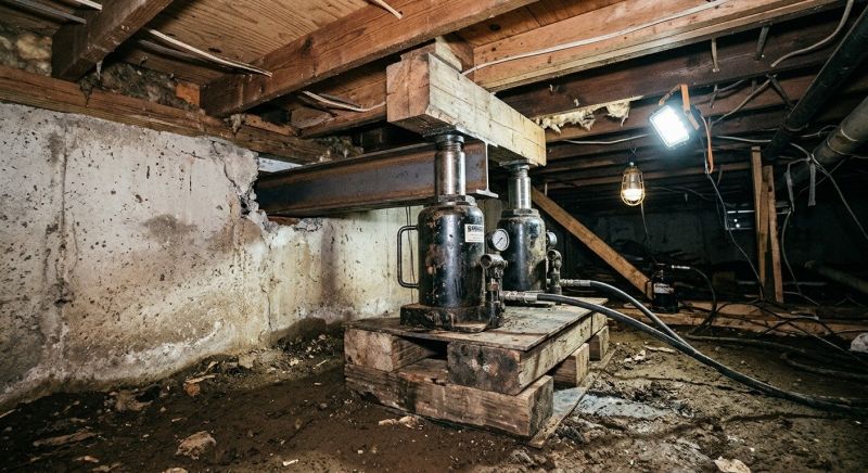 Foundation Jacking in Walhalla, SC