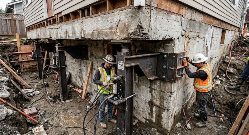 Foundation Lifting in Clarkesville, GA