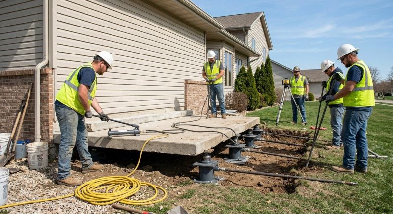 Foundation Lifting in Oconee County, SC