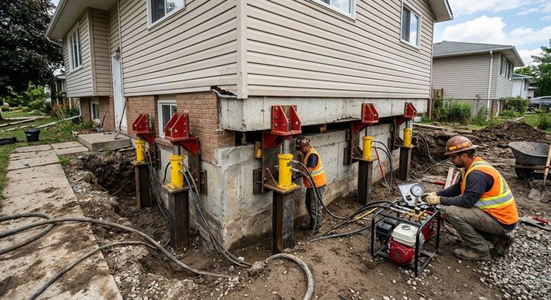 Foundation Lifting in Royston, GA