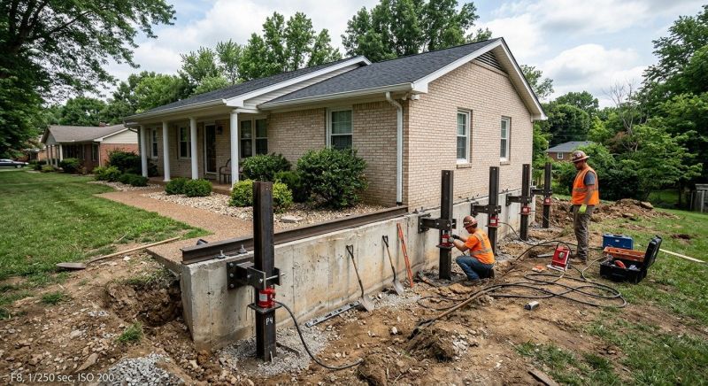 Foundation Pier Leveling in Toccoa, GA