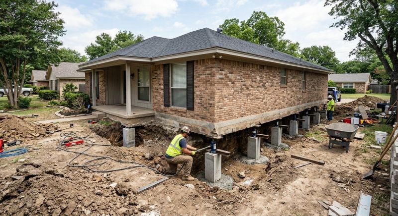 Foundation Pier Leveling in Toccoa, GA