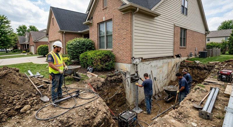 Foundation Pier Repair in Toccoa, GA