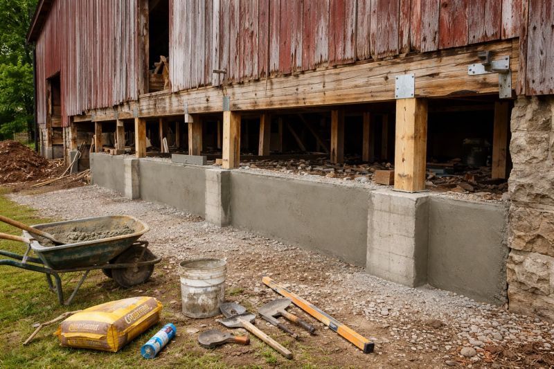 Foundation Renovation in Toccoa, GA