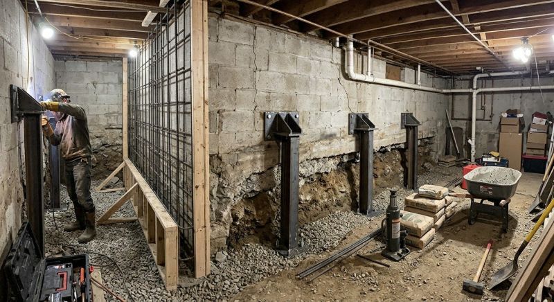 Foundation Stabilizing in Franklin County, GA