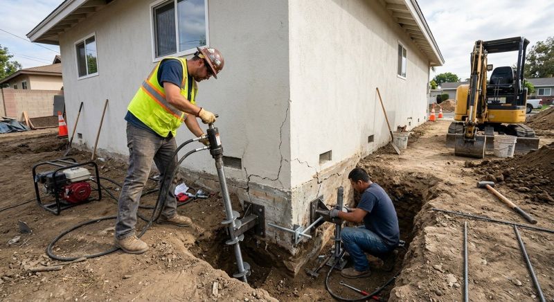 Foundation Stabilizing in Oconee County, SC