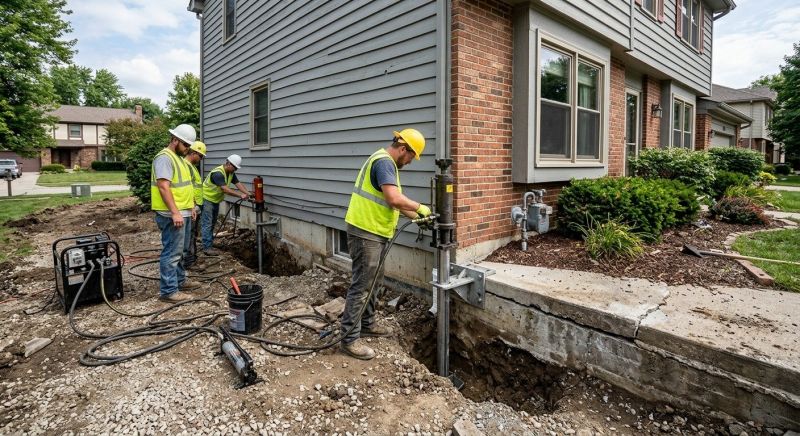 Foundation Stabilizing in Tiger, GA