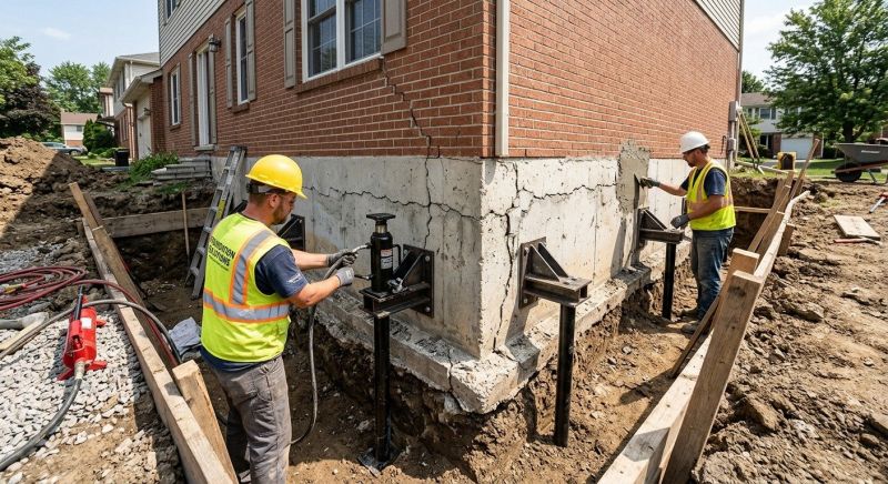 Foundation Structural Repair in Rabun County, GA