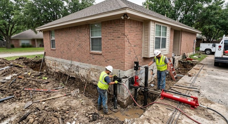 House Foundation Repair in Lula, GA