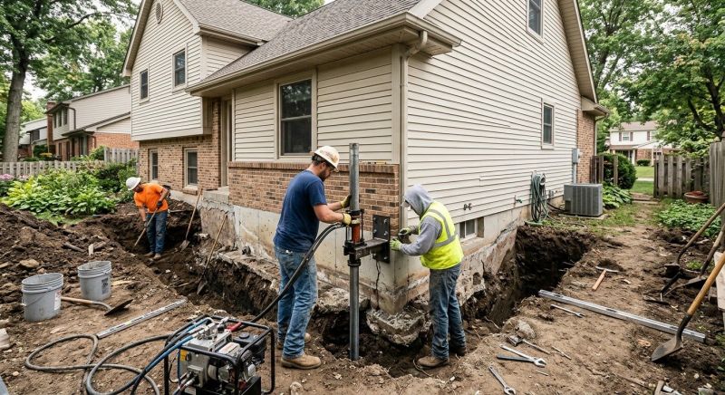 House Foundation Repair in West Union, SC