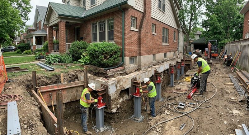House Underpinning in Toccoa, GA