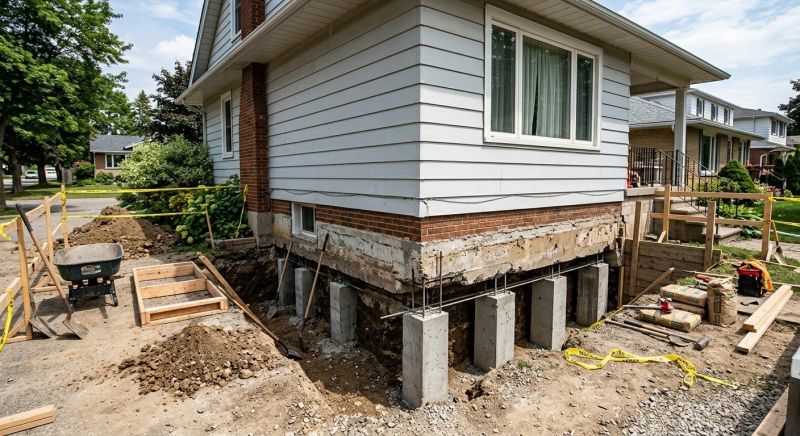 House Underpinning in Toccoa, GA