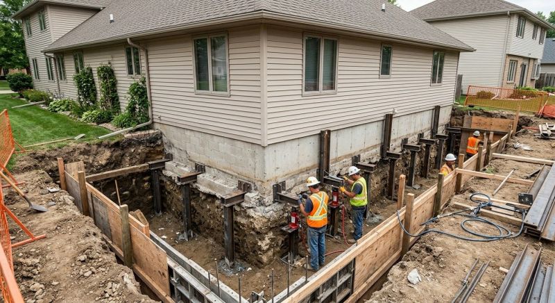 House Underpinning in Toccoa, GA