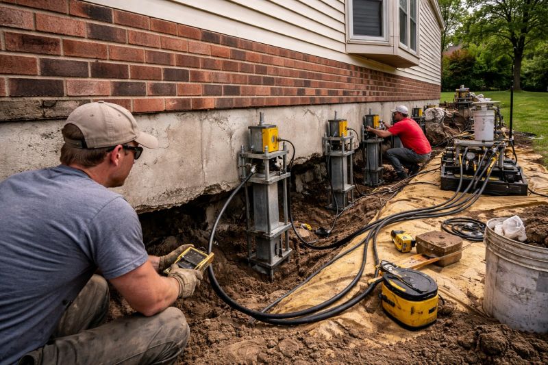 Settling Foundation Service in Clayton, GA