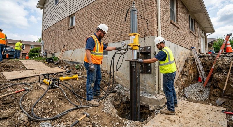 Settling Foundation Service in Helen, GA