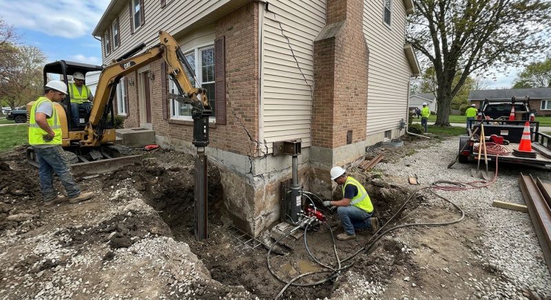 Sinking Foundation Repair in Clayton, GA