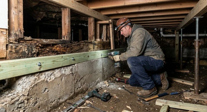 Sinking Foundation Repair in Helen, GA