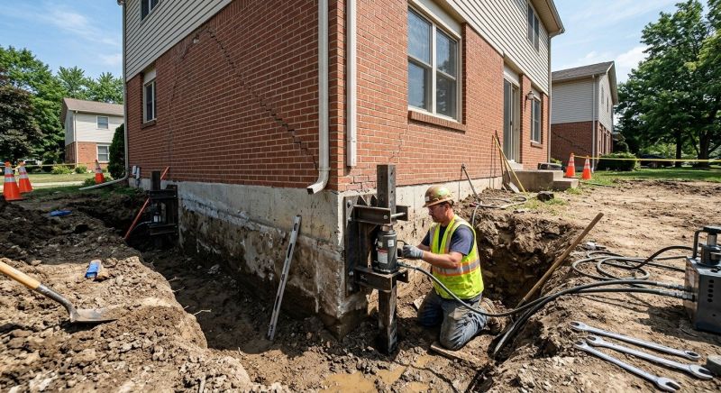 Sinking Foundation Repair in Westminster, SC